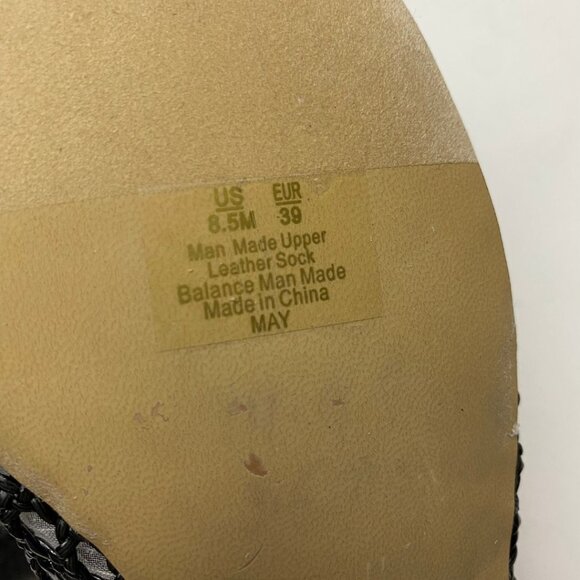 SAM EDELMAN May Ballet Black Flats Size 8.5 - Picture 7 of 7